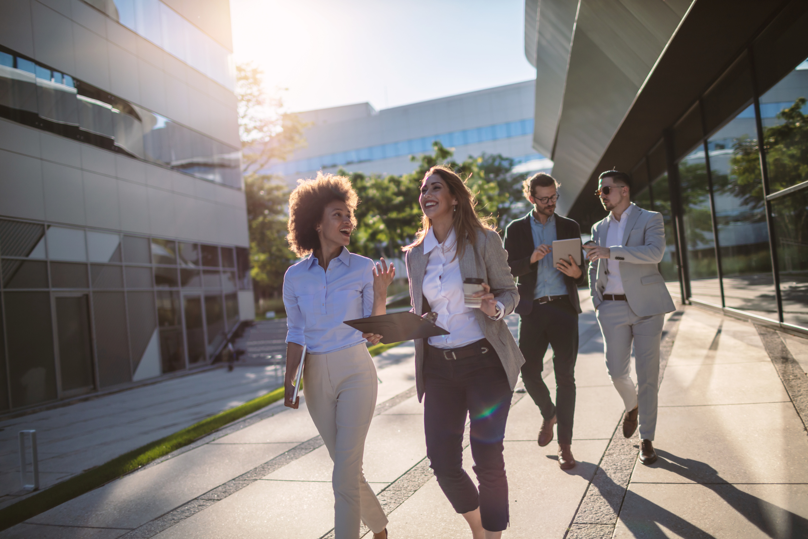 Young group of business professionals